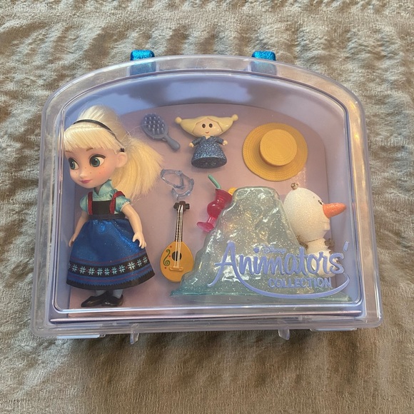 Disney Toys Disney Animators Collection Mini Doll Playset Elsa